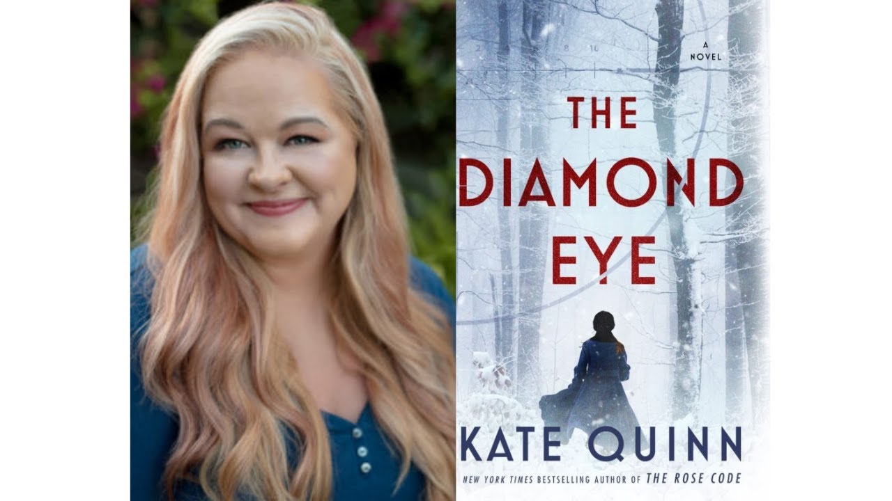 Kate Quinn and Book Cover