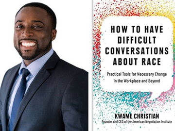 Kwame Christian and How To Have Difficult Conversations About Race book cover