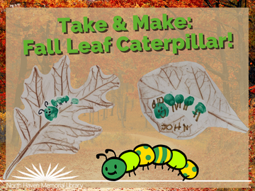 Fall Leaf Caterpillar Logo