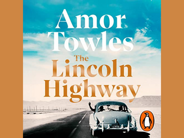 Audiobook cover of the Lincoln Highway by Amor Towles