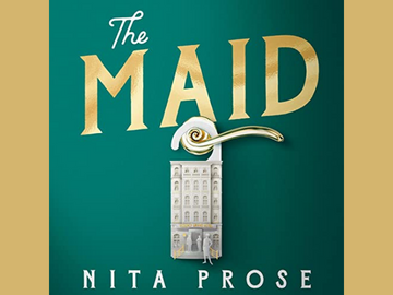 Cover of the audio book, The Maid by Nita Prose