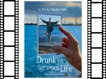 movie poster for drunk on too much life
