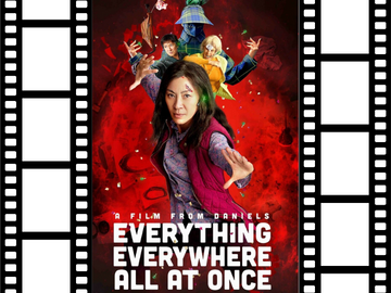 Movie poster for Everything Everywhere All At Once