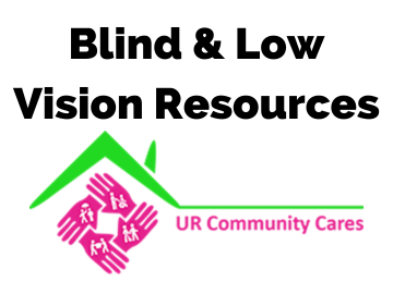 Ur Community Cares Logo with program title in black