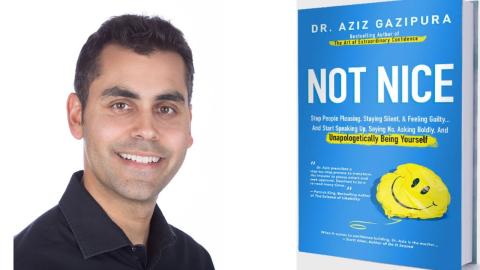 Aziz Gazipura and Book Cover