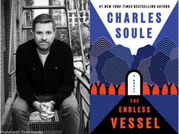 photo of Charles Soule and book cover