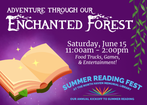 enchanted forest summer reading logo