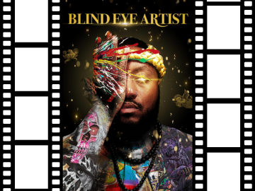 photo of blind eye artist movie poster