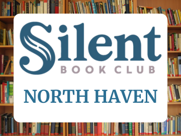 Silent Book Club of North Haven logo