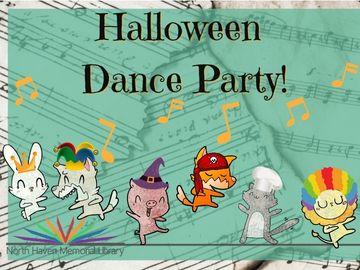 Halloween Dance Party Logo 