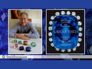 photo of Jeffrey Post and book "Unearthed"