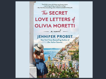 Book Cover of the Book, The Secret Love Letters of Olivia Moretti
