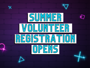 Program name in blue letters over dark purple brick background