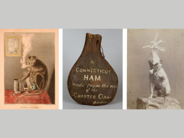 photos of prints and objects of strange items