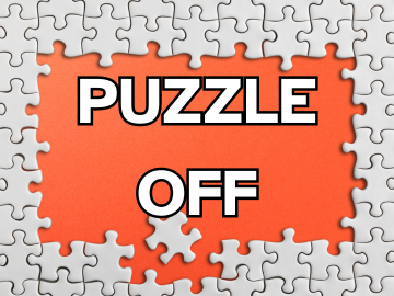 puzzle frame with title