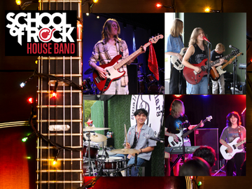 images of House Band performing