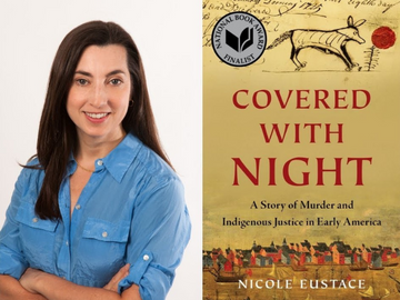 Nicole Eustace and Covered with Night Book Cover