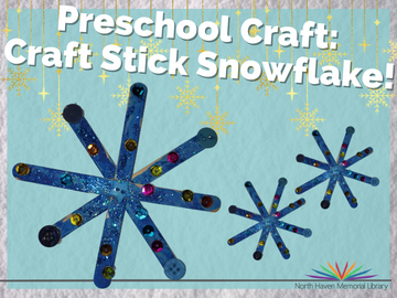 Craft Stick Snowflakes Logo