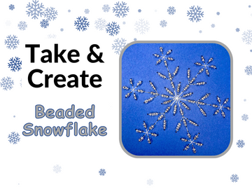 Beaded Snowflake