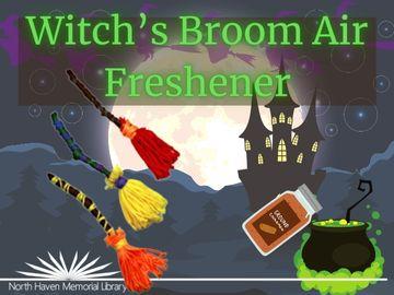 Witch Broom Air Freshener Logo 