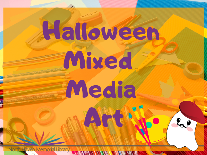 Halloween Mixed Media Art Logo 