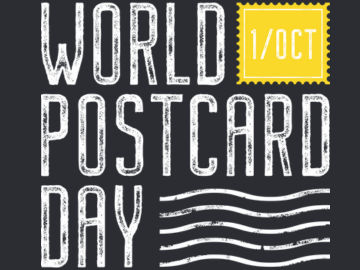 10/1 World Postcard Day
